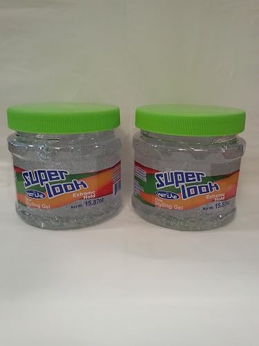 Super Look Styling Gel By Wet Lne 15.8 Oz (2 Pack) Beauty & Personal Care Wetline