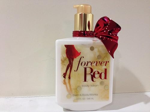 Bath and Body Works Forever Red Perfumed Body Lotion 10 Ounce Full Size Retired Fragrance Beauty & Personal Care Bath & Body Works