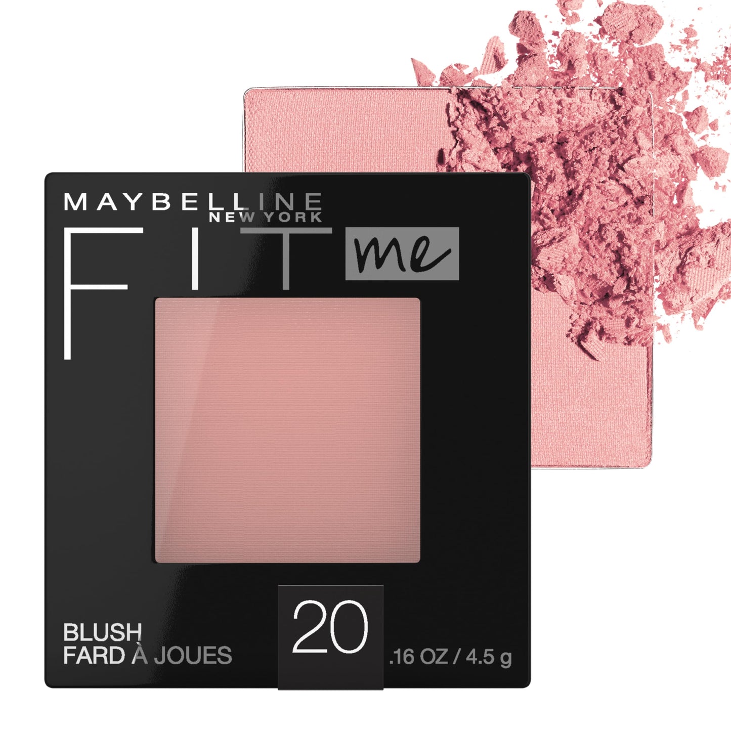 Maybelline Fit Me Powder Blush, Lightweight, Smooth, Blendable, Long-lasting All-Day Face Enhancing Makeup Color, Mauve, 1 Count Beauty & Personal Care MAYBELLINE