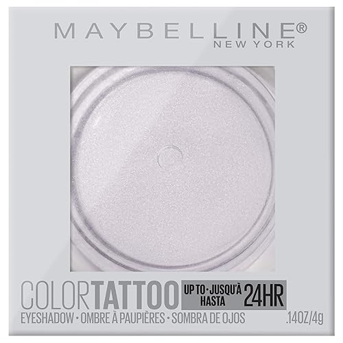 Maybelline New York Color Tattooup to 24HR Longwear Waterproof Fade Resistant Crease Resistant Blendable Cream Eyeshadow Pots Makeup, Chill Girl, 0.14 Beauty & Personal Care MAYBELLINE