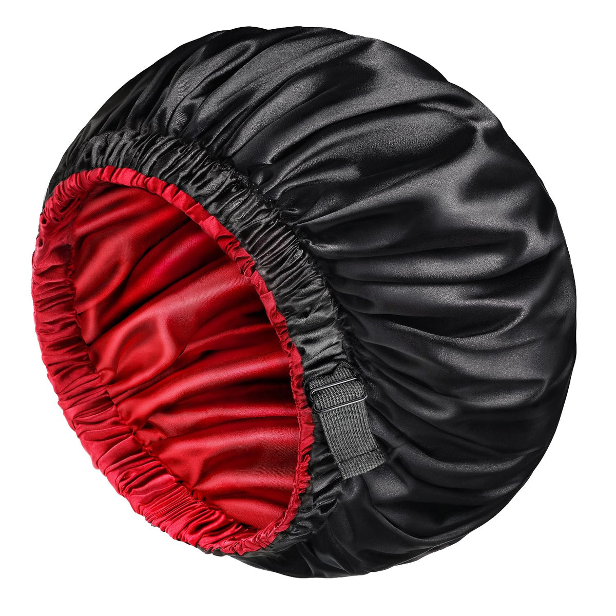 mikimini Satin Bonnet for Men and Women, Reversible Double Layer Sleeping Bonnet for Hair Braids with Anti-slip Adjustable Elastic Band Super Soft Beauty & Personal Care mikimini
