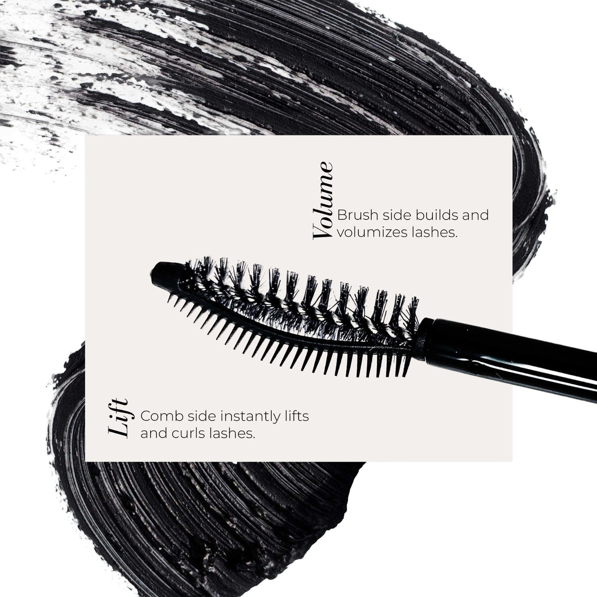 Fitglow Beauty Vegan Good Lash + Mascara | 2-in-1 Volumizing Lengthening & Conditioning Eyelash Mascara | Natural Lash Serum | Reduces Shedding Beauty & Personal Care FITGLOW
