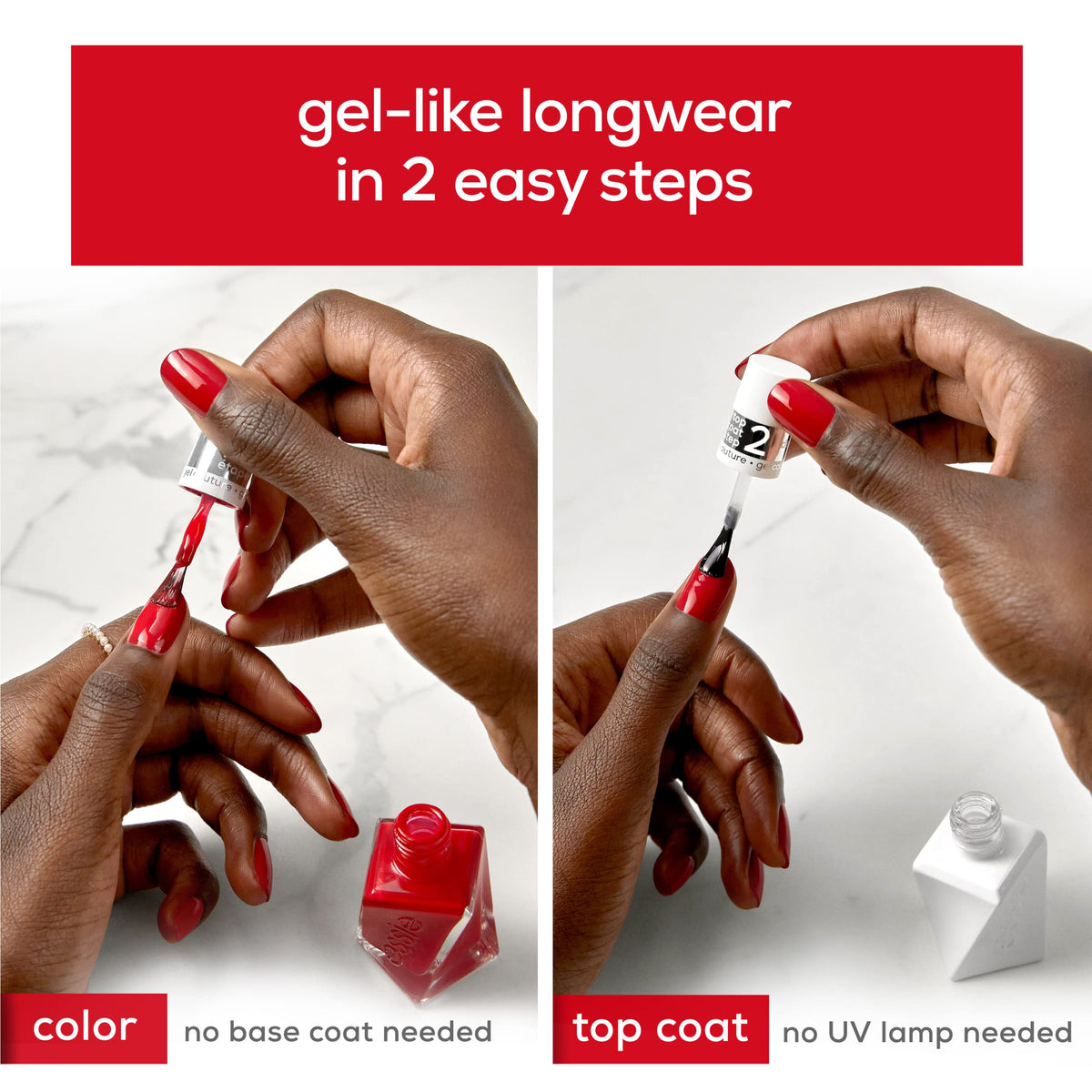 essie Gel Couture 2-Step Longwear Nail Polish, Wearing Hue, 0.46 fl. oz. Beauty & Personal Care essie