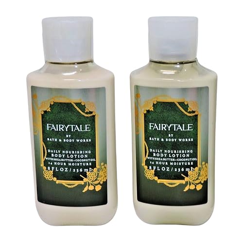 Bath and Body Works Body Lotion, Set of 2, 8oz Each (Fairytale) Beauty & Personal Care Bath & Body Works