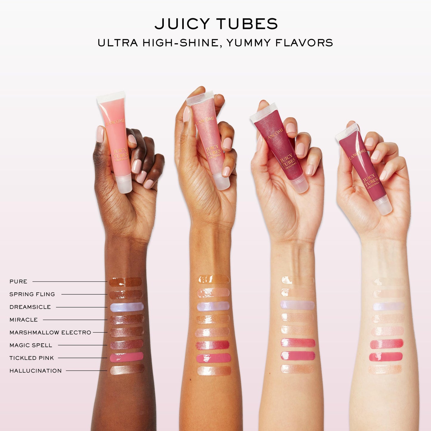 Lancôme Juicy Tubes Lip Gloss - Ultra-Shiny Finish, for Hydrating Shine & Juicy Lips - 09 HALLUCINATION Beauty & Personal Care Lancôme