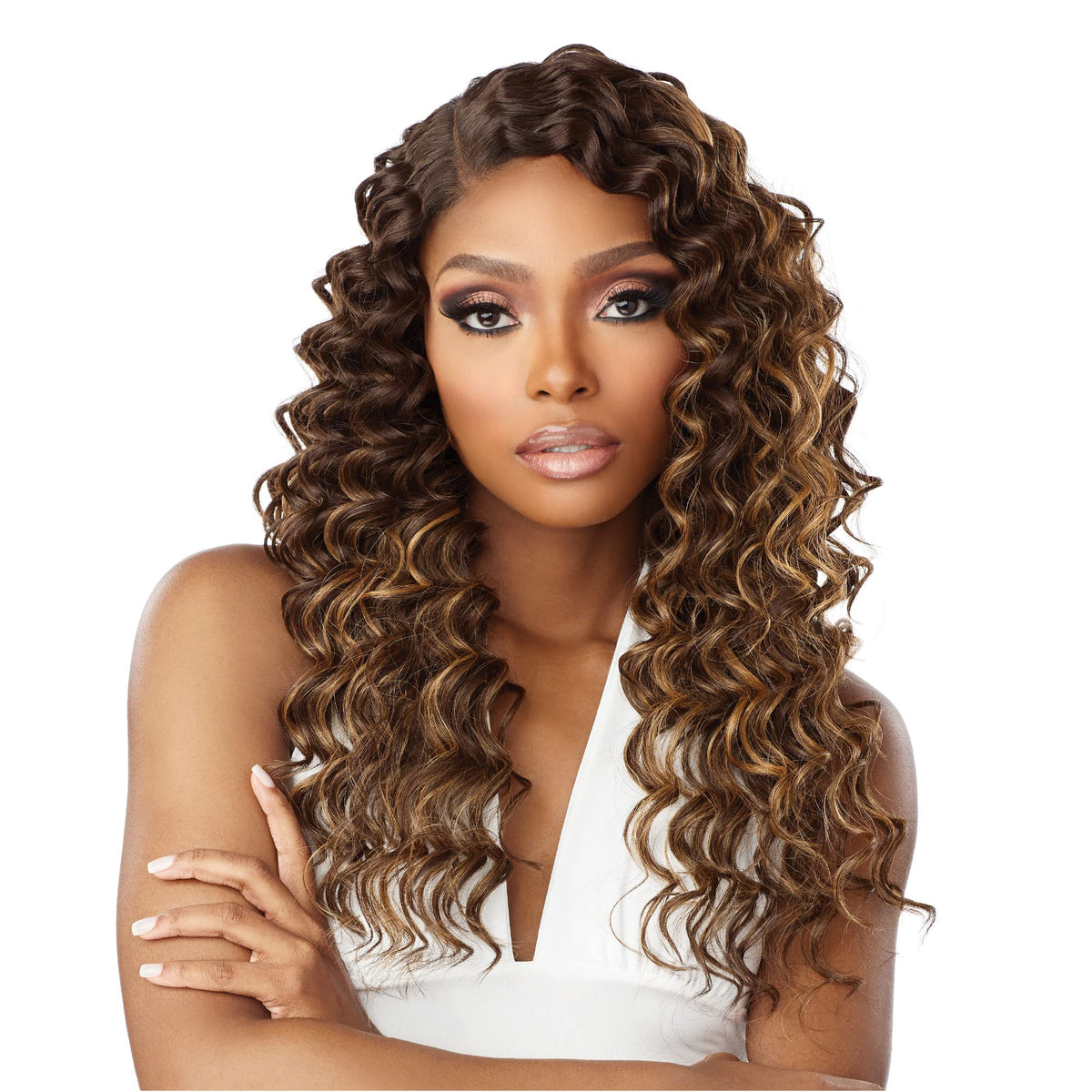 Sensationnel Vice Bundles Multi Weaving-Deep Twist,18 20 22in, 613 BLONDE