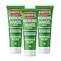 O'Keeffe's Working Hands Hand Cream for Extreme Dryness - 1 oz Tube (3 Pack) - Repairing Skincare for Cracked, Dry Hands Beauty & Personal Care O'Keeffe's