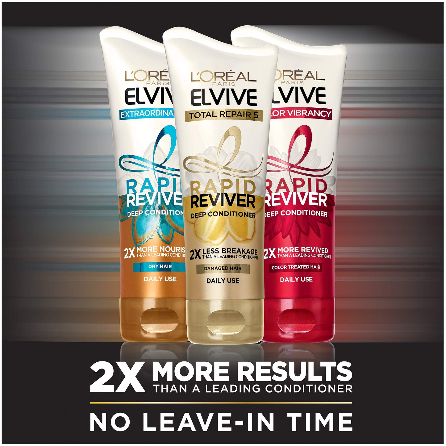 L'Oreal Paris Elvive Total Repair 5 Rapid Reviver Deep Conditioner, Repairs Damaged Hair, No Leave-In Time, Heat Protectant, with Damage Repairing Beauty & Personal Care L'Oreal Paris