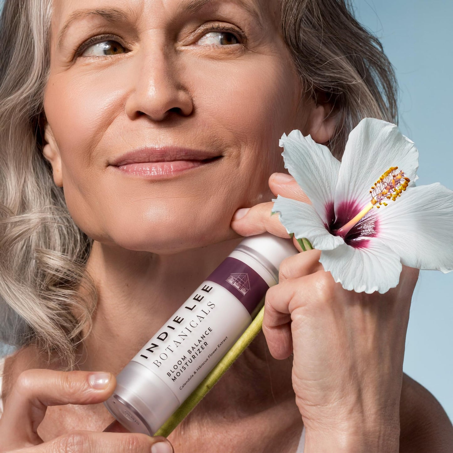 Bloom Balance Lightweight Face Moisturizer - Hydrating Clean Daily Moisturizer with Botanical Extracts | Non-Greasy Cream for Balanced, Radiant Skin | Beauty & Personal Care Indie Lee