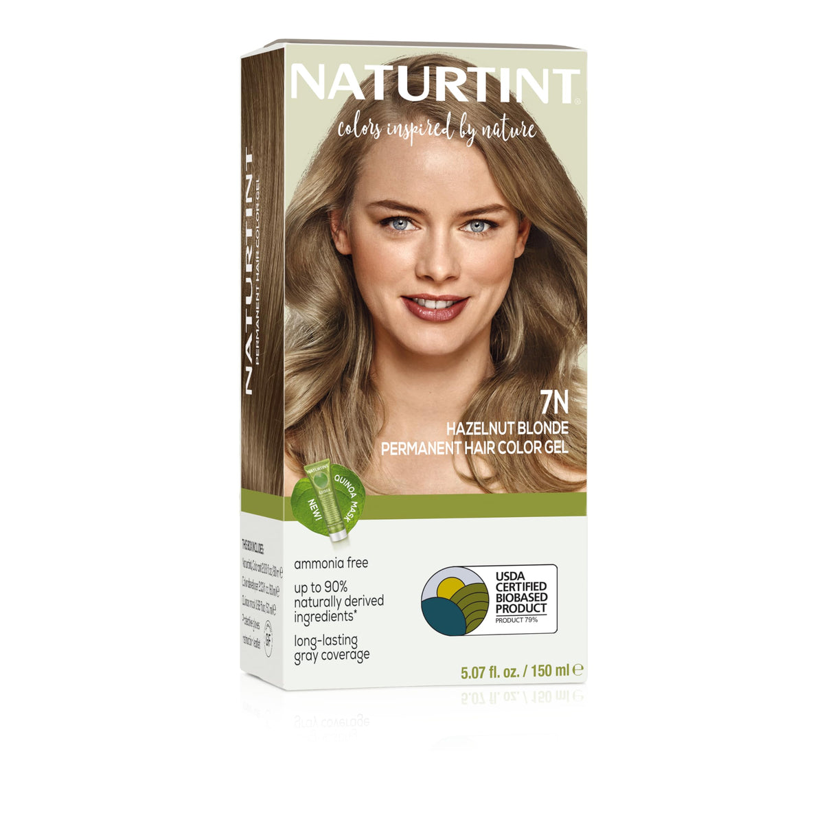 Naturtint 7N Hazelnut Blonde Permanent Hair Color (Pack of 1), Ammonia Free, Vegan, Cruelty Free, up to 100% Gray Coverage, Long Lasting Results Beauty & Personal Care Naturtint