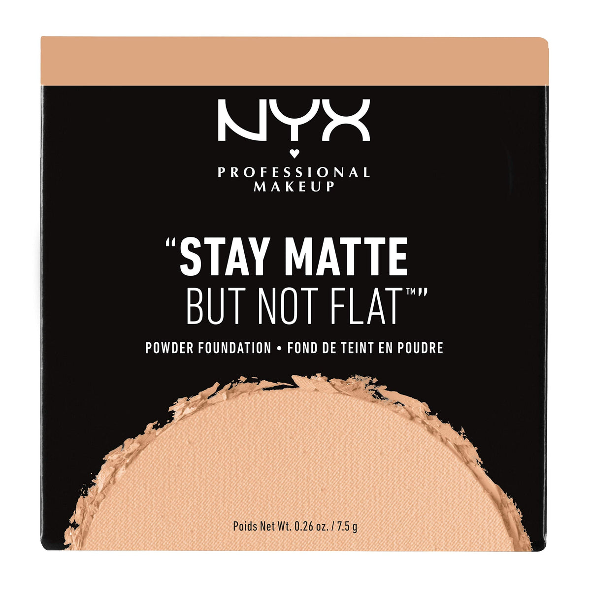 NYX PROFESSIONAL MAKEUP Stay Matte But Not Flat Powder Foundation, Soft Beige Beauty & Personal Care NYX PROFESSIONAL MAKEUP