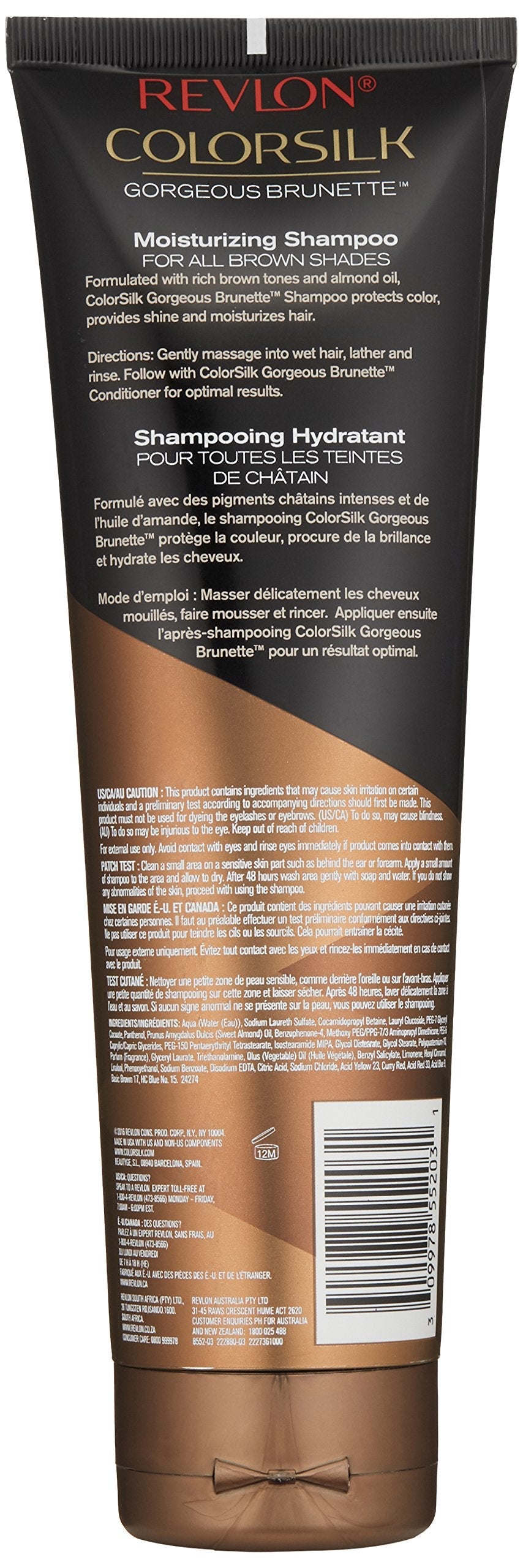 Revlon Colorsilk Care Shampoo, Brown, 8.45 Fluid Ounce Beauty & Personal Care REVLON