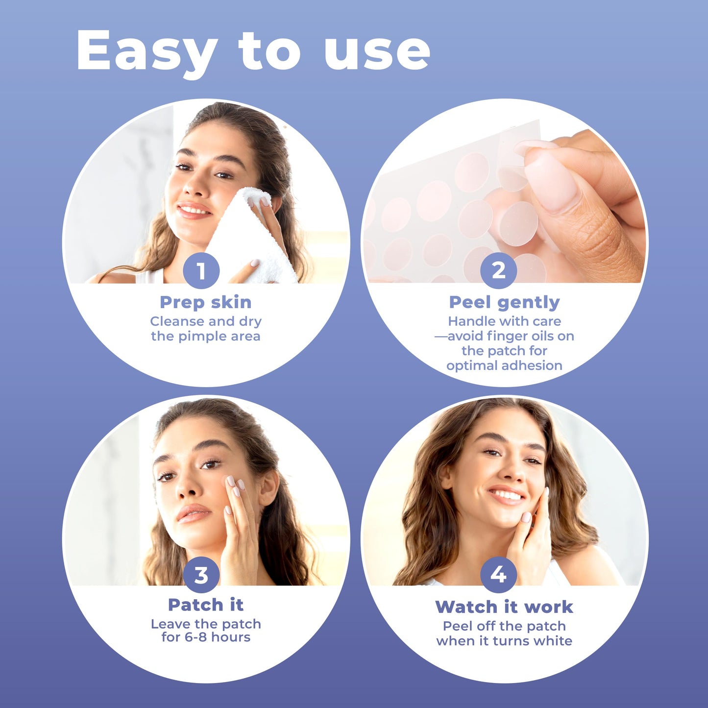 PatchRx Pimple Patches for Face (240 Patches), Hydrocolloid Acne Patches with Tea Tree Oil & Salicylic Acid, Pimple Patch Pimple Stickers Beauty and Personal Care PatchRx
