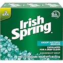 Irish Spring Deodorant Bar Soap, Clean Scrub, 3.75 oz bars, 3 ea (Pack of 2) Beauty & Personal Care Irish Spring