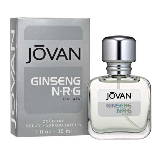 Jovan Ginseng N.R.G. Eau de Cologne Spray 1 fl oz (Pack of 1), Notes of Bergamot, Floral, and Musk, Women's Fragrance, Long Lasting, Everyday Fragrance, Travel Size Beauty & Personal Care Jovan