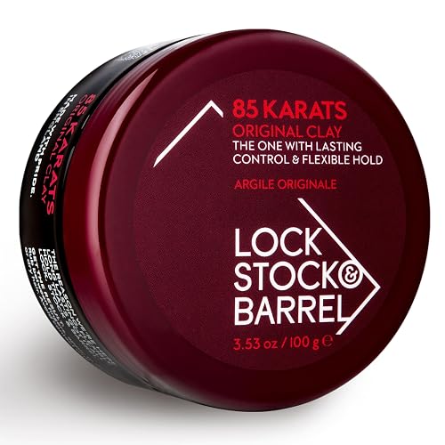 Lock Stock & Barrel 85 Karats Original Clay For Men 100 g Beauty & Personal Care Lock Stock & Barrel