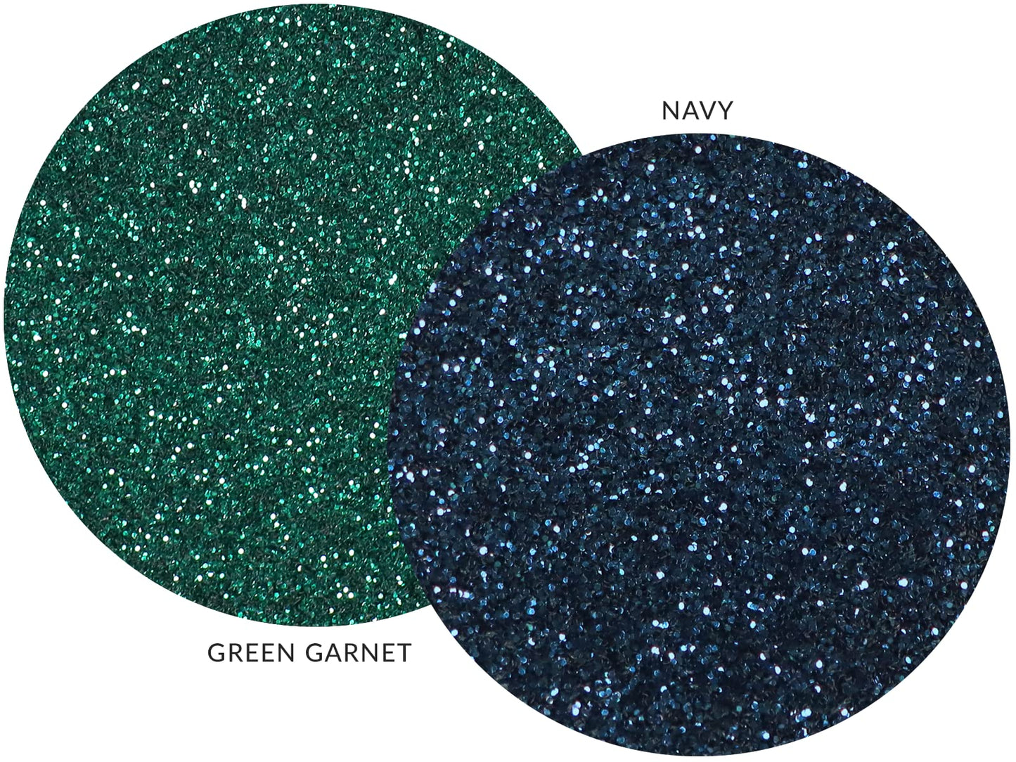 MARBLERS Twinkle Face & Body Glitter Duo [Green Garnet & Navy] 0.36oz (10g) | Non-Toxic | Vegan | Cruelty-Free | Eyeshadow, Nail Polish, Nail Art | Beauty & Personal Care MARBLERS