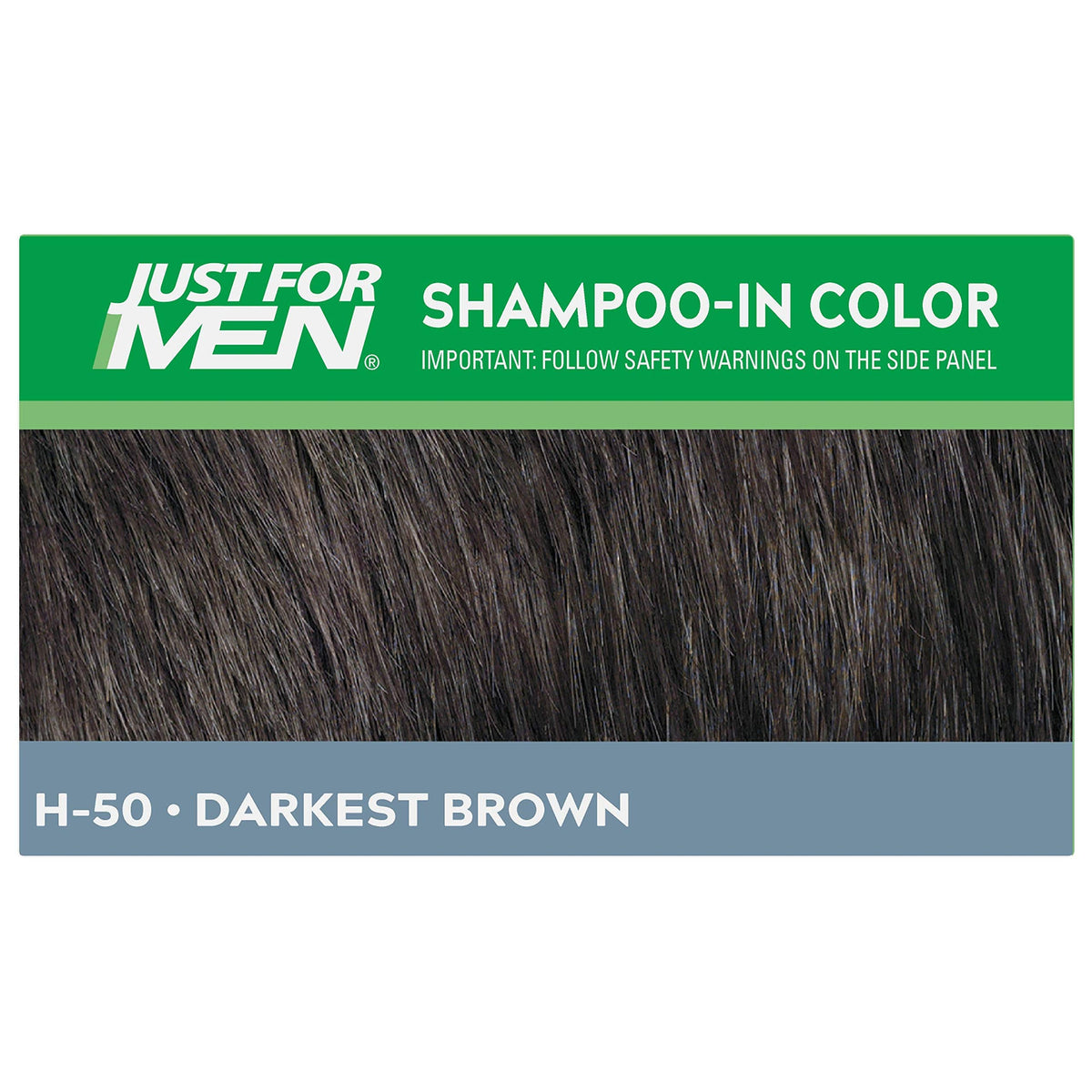 JUST FOR MEN Hair Color H-50 Darkest Brown 1 Each (Pack of 12) Beauty & Personal Care Just for Men
