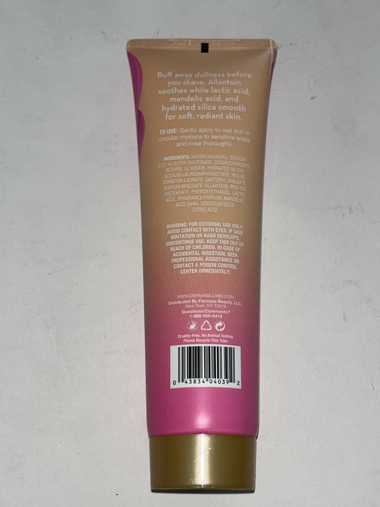 Dermasil Indian Rose Pre-Shave Foaming Polish with Allantoin, Lactic Acid and Mandelic Acid, 5 Fl Oz Beauty and Personal Care Dermasil