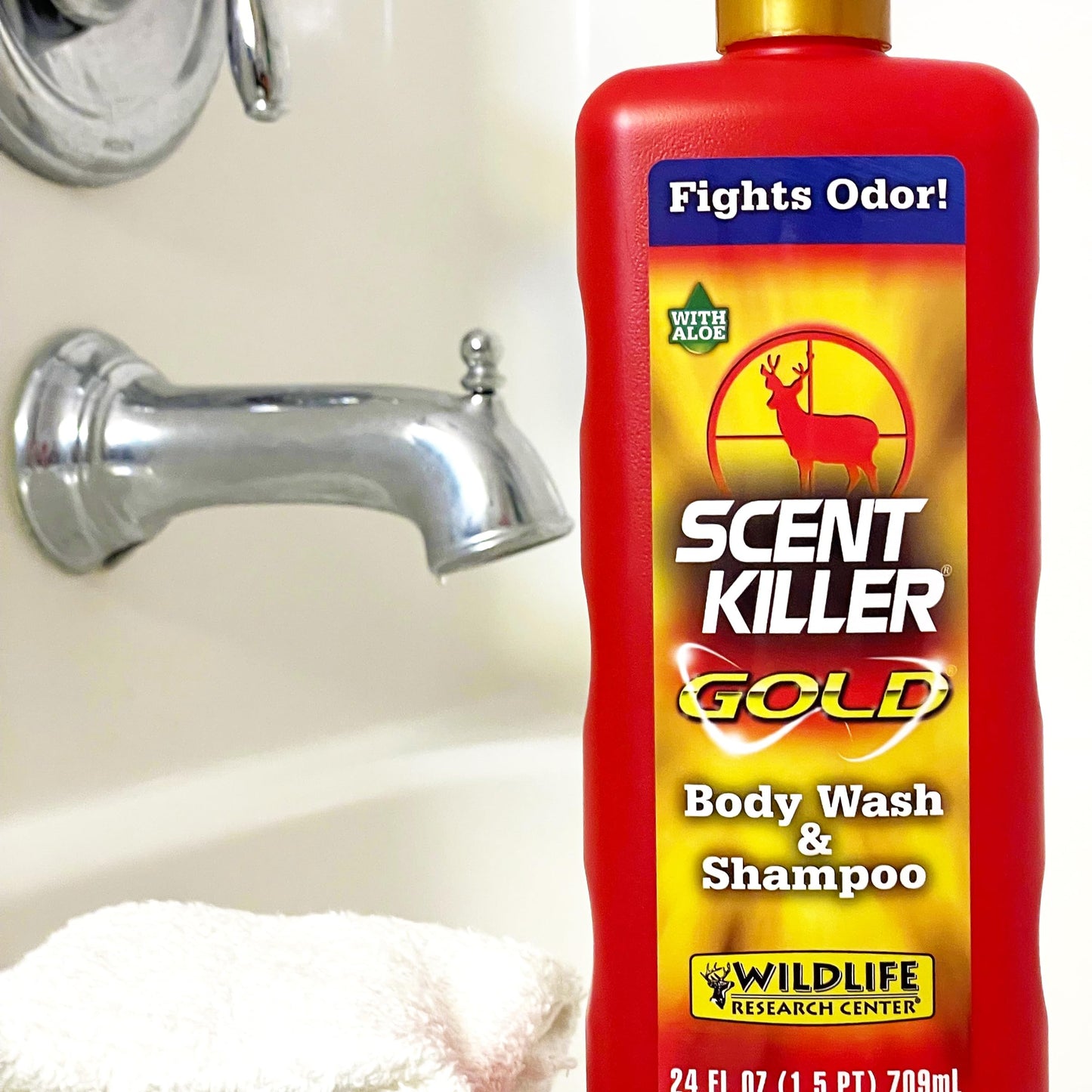 Wildlife Research Scent Killer Gold Body Wash and Shampoo, (12-Ounce), Multi Beauty & Personal Care WILDLIFE RESEARCH CENTER