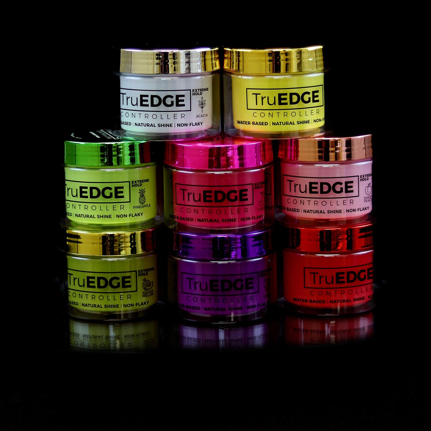 Tyche TruEDGE Controller Extreme Hold Water-Based Pomade - Ntaural Shine & Non-Flaky Scented Edge Control - Perfect for Hair-Braiding (Grape) Beauty & Personal Care Tyche