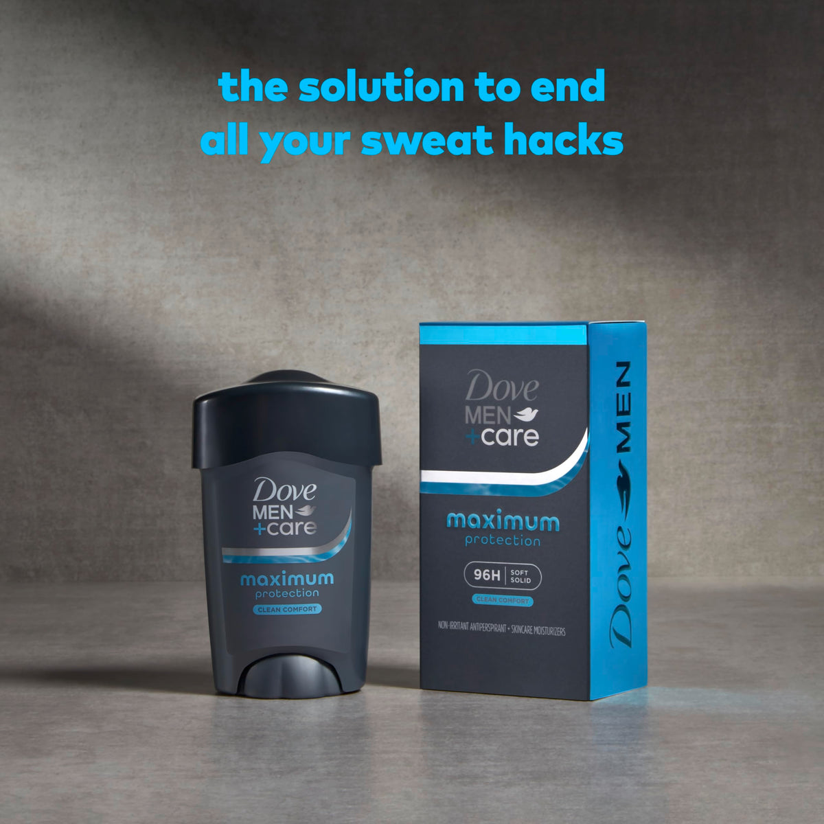 DOVE MEN + CARE Clinical Protection Antiperspirant Clean Comfort Stick for Men 96-Hour Sweat and Odor Protection Clinical Strength Antiperspirant Beauty and Personal Care DOVE MEN + CARE