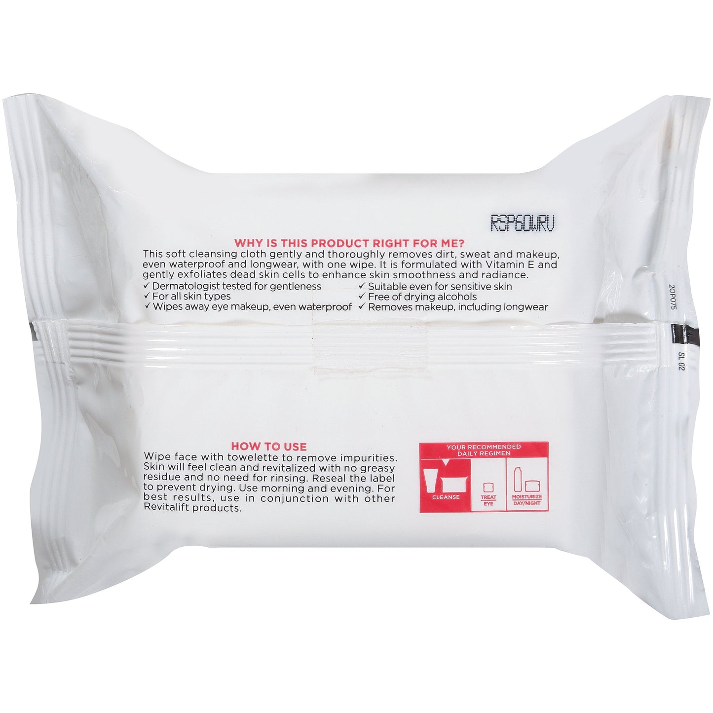 L'Oreal Paris Skincare Revitalift Makeup Removing Wipes with Vitamin E, 30 Count Beauty & Personal Care L'Oreal Paris