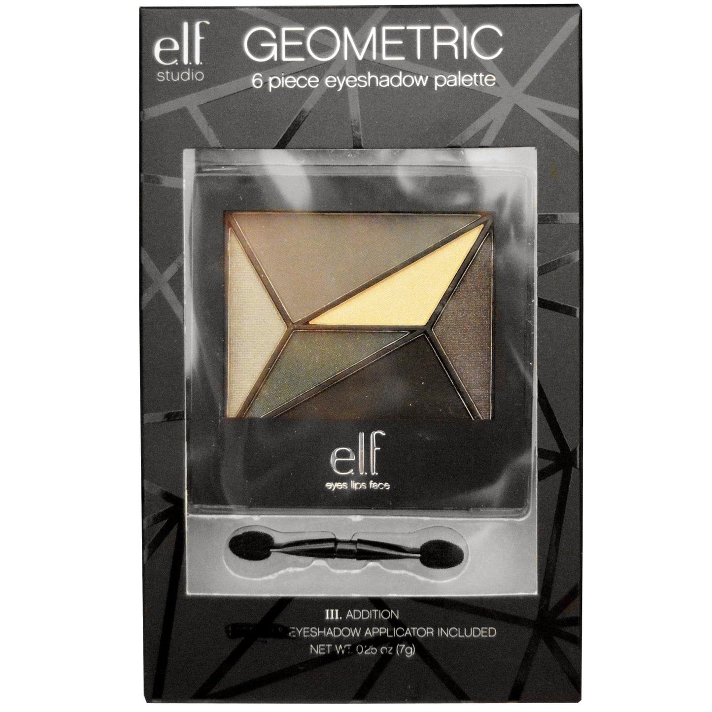 e.l.f. 6 Piece Vol 3 Geo Eyeshadow Palette, 0.99 Ounce Beauty & Personal Care e.l.f.