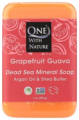 One With Nature Soap Bar Grpfrt Guava, 7 oz Beauty & Personal Care One With Nature