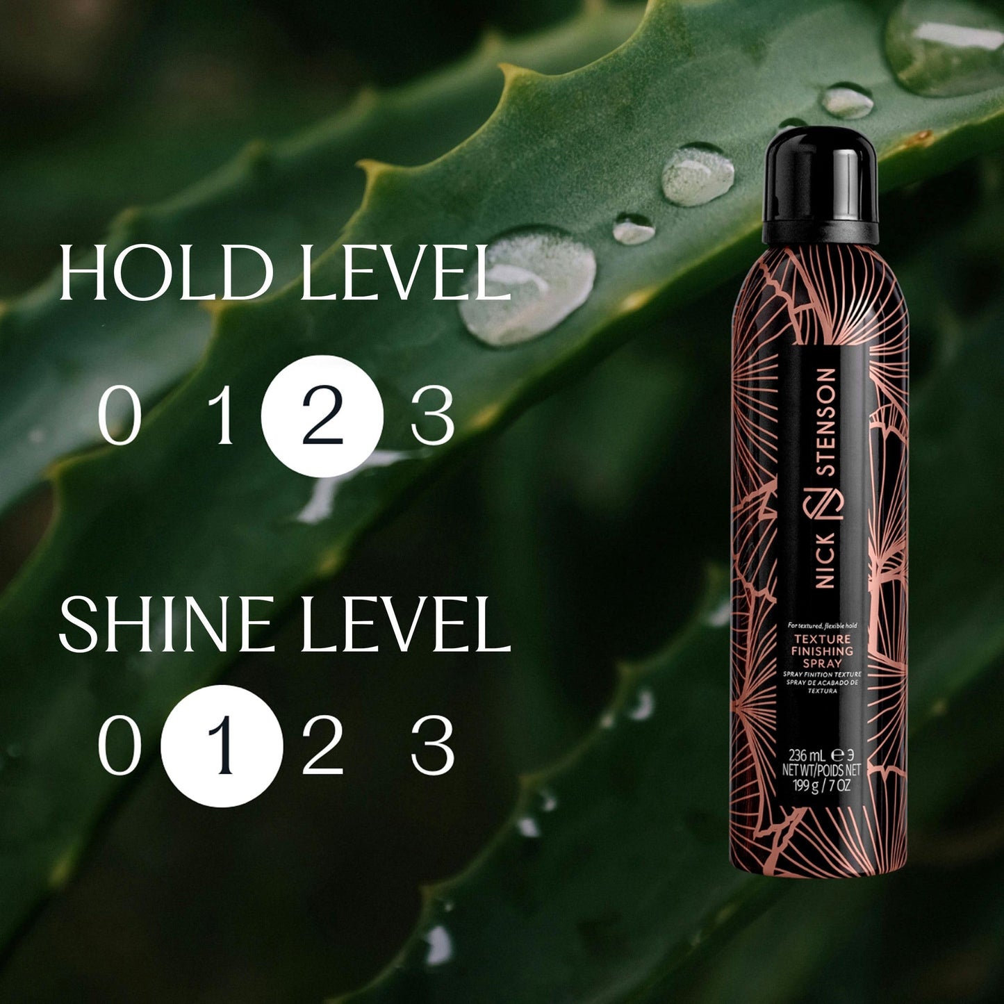 Nick Stenson Beauty Texture Finishing Spray - Volumizing Texture Spray for Hair with Flexible Hold - Ideal for Color-Treated & Second Day Hair Beauty & Personal Care Nick Stenson