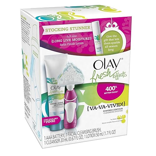 Olay Fresh Effects Va-Va-Vivid Powered Contour Cleansing System .67 Fl. Oz., 0.000-Conversion not found Beauty & Personal Care Olay