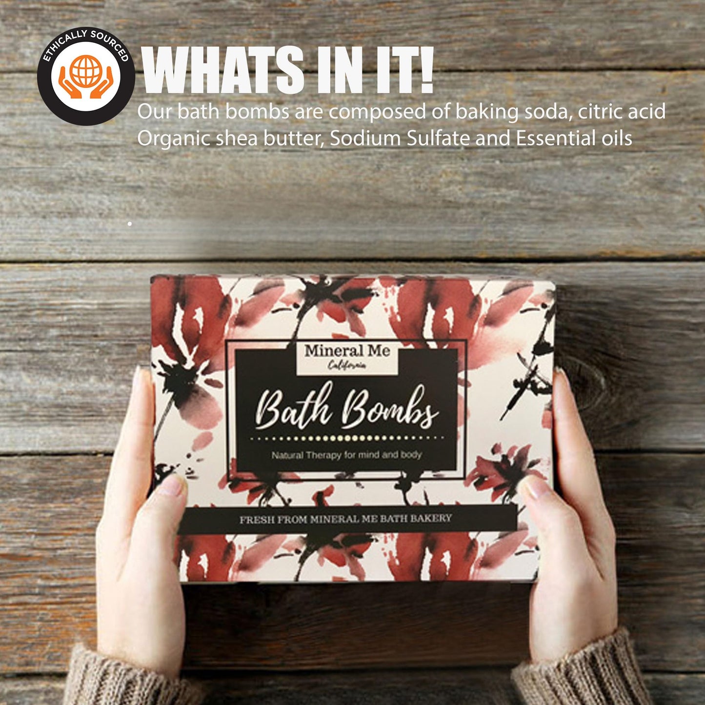 Bath Bombs for Women Relaxing with Inspirational Messages, 12 Natural and Organic Bath Bombs with Essential Oils & Skin Moisturizing Shea Butter. Beauty and Personal Care Mineral Me California