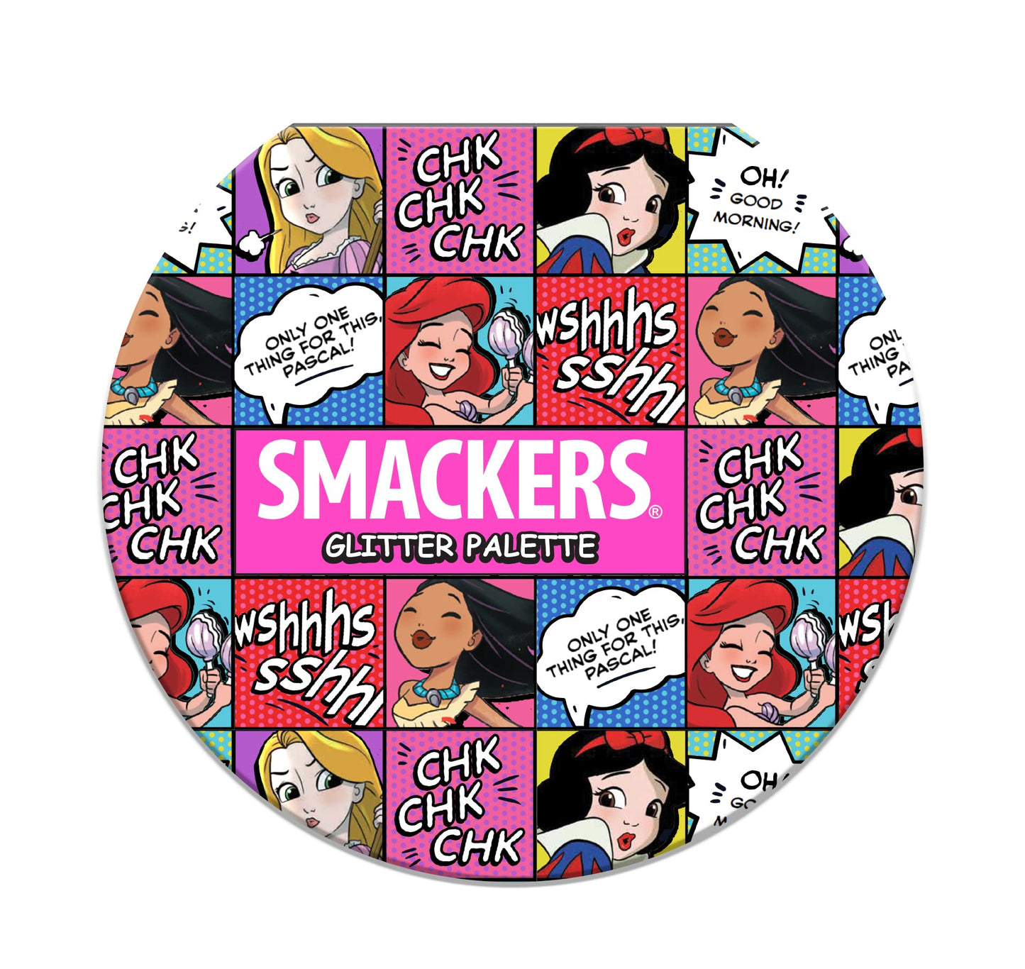 LIP SMACKER Lip Smacker Disney Comic Princess Makeup Palette Set - 0.44oz Beauty & Personal Care Lip Smacker