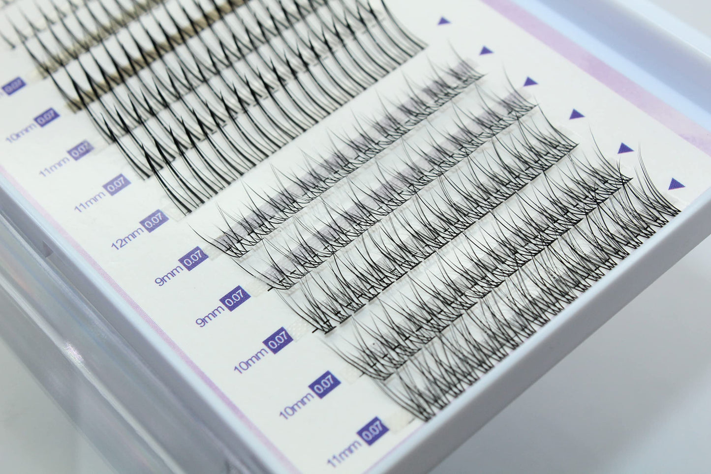 Saibinuo 240pcs Mixed Pack C Curl False Eyelash Extension Individual Lashes Lower Bottom Lash (5-6mm) Fairy Style A Shape (10-12mm) Fish Tail (9-11mm) Beauty & Personal Care OAWLY