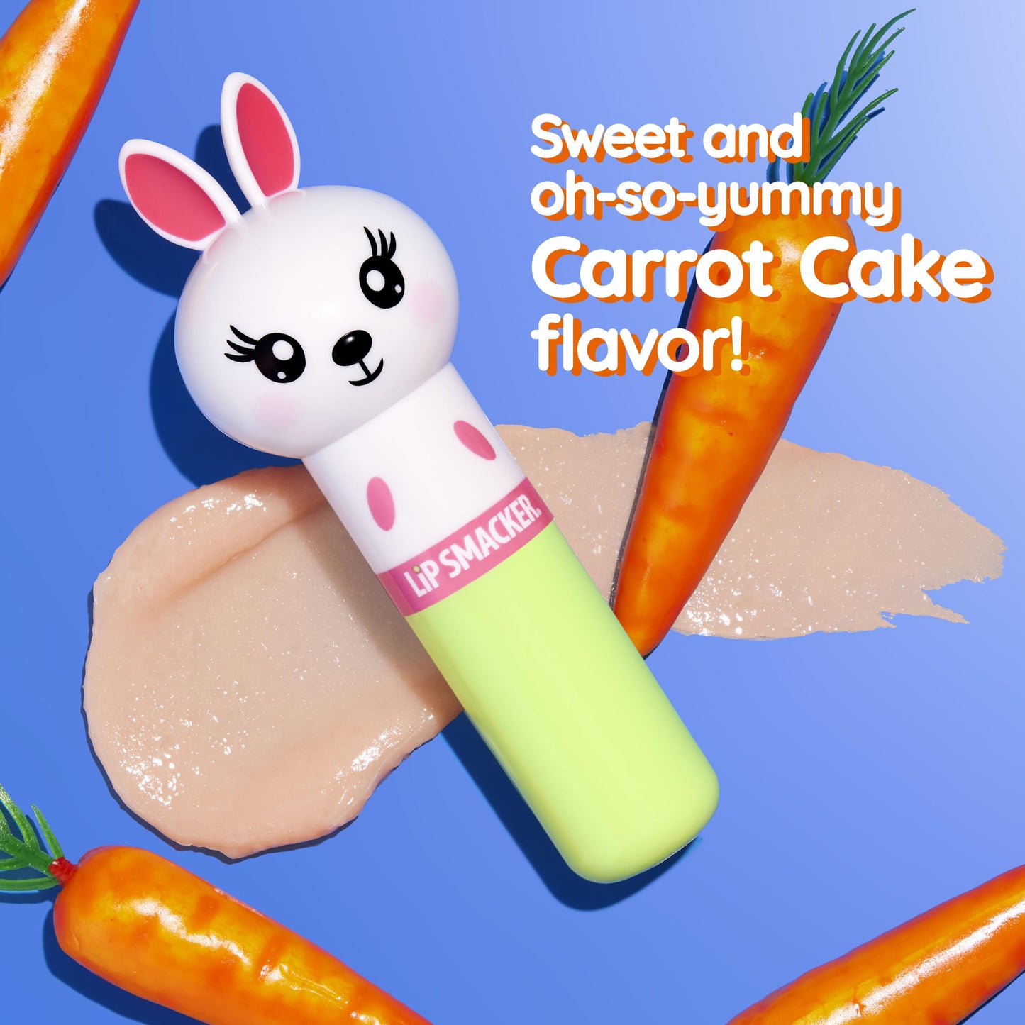 Lip Smacker Lip Balm, Bunny Hoppy Carrot Cake, 0.14 Ounce Beauty & Personal Care Lip Smacker
