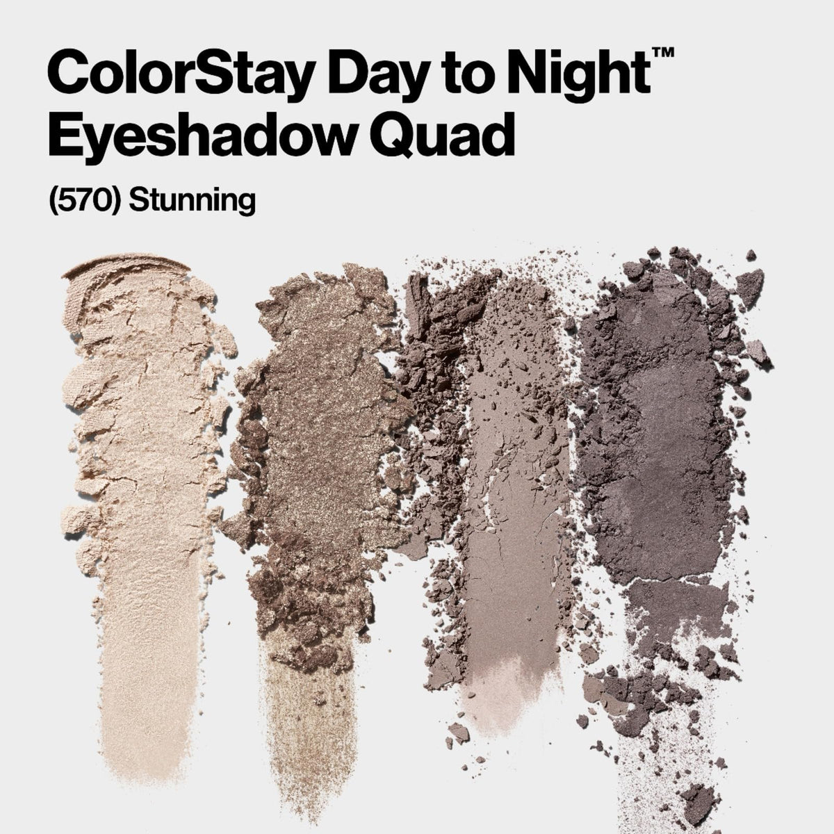 Revlon ColorStay Day to Night Eyeshadow Quad - 570 Stunning Beauty & Personal Care REVLON