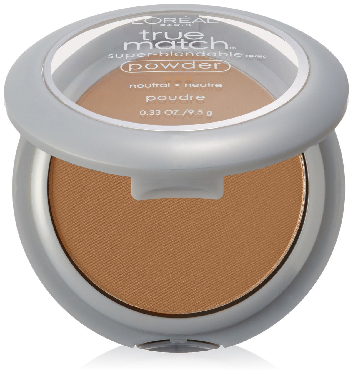 L'Oréal Paris True Match Super-Blendable Powder, Nude Beige, 0.33 oz.