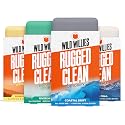 Wild Willies Moisturizing Mens Bar Soap - Bath Soaps with Shea Butter for Odor Protection - Natural Body Bar for Men - Variety Pack, 4 Pack Beauty & Personal Care Wild Willies