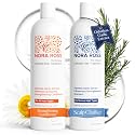 Nora Ross Garlic Extract & Rosemary Strengthening Shampoo and Conditioner Set - Natural Shampoo and Hair Conditioner for Normal to Dry, Brittle Hair Beauty & Personal Care Nora Ross, Inc.