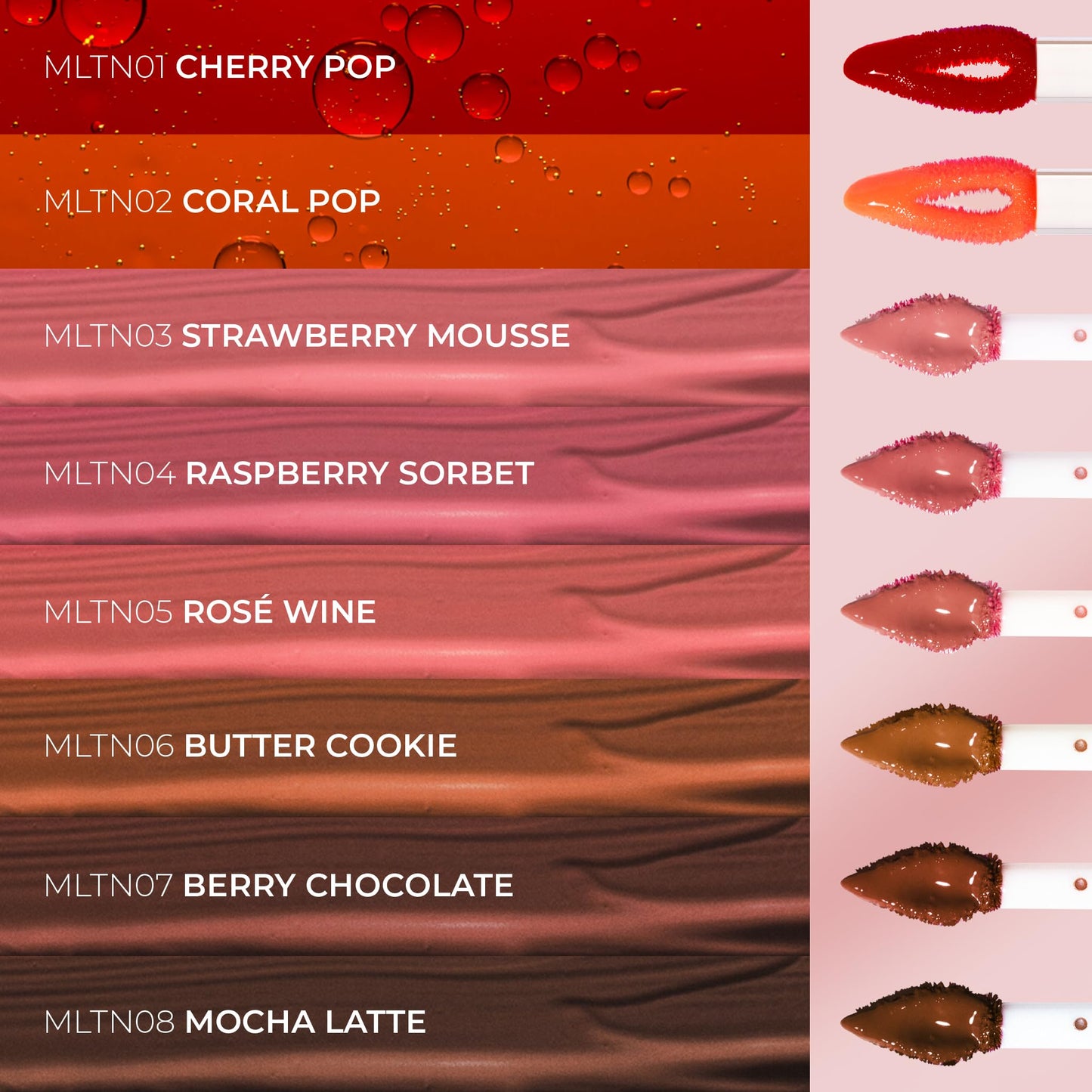 Absolute New York Dewy Water Lip and Cheek Tint, Glassy Tinted Lip Oil, with Vitamin E, Squalane and Jojoba Seed Oil (MLTN04 Raspberry Sorbet) Beauty & Personal Care Absolute New York