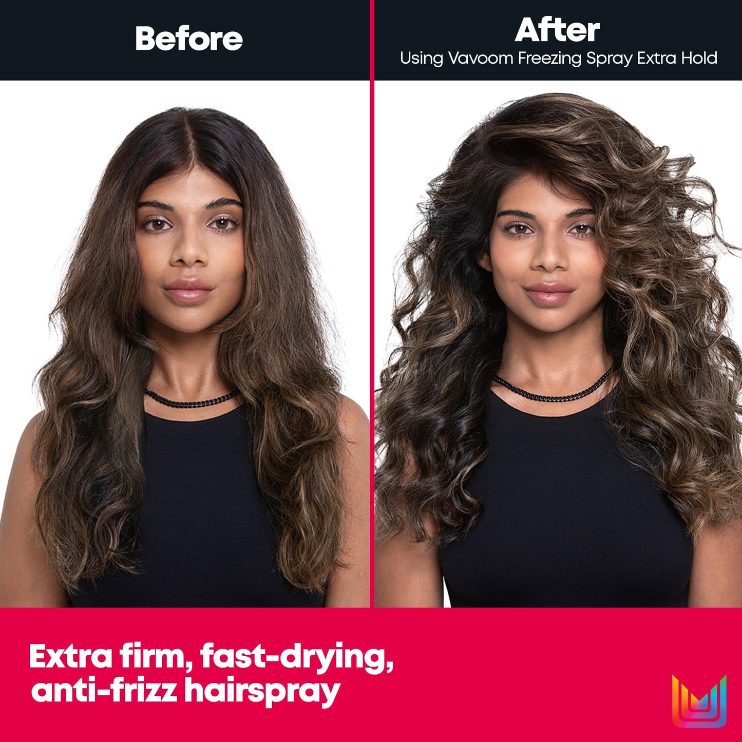Matrix Vavoom Extra Hold Freezing Spray | Volumizing & Texturizing Hairspray | Extra Firm Hold | Prevents Frizz & Protects Against Humidity | Beauty & Personal Care MATRIX