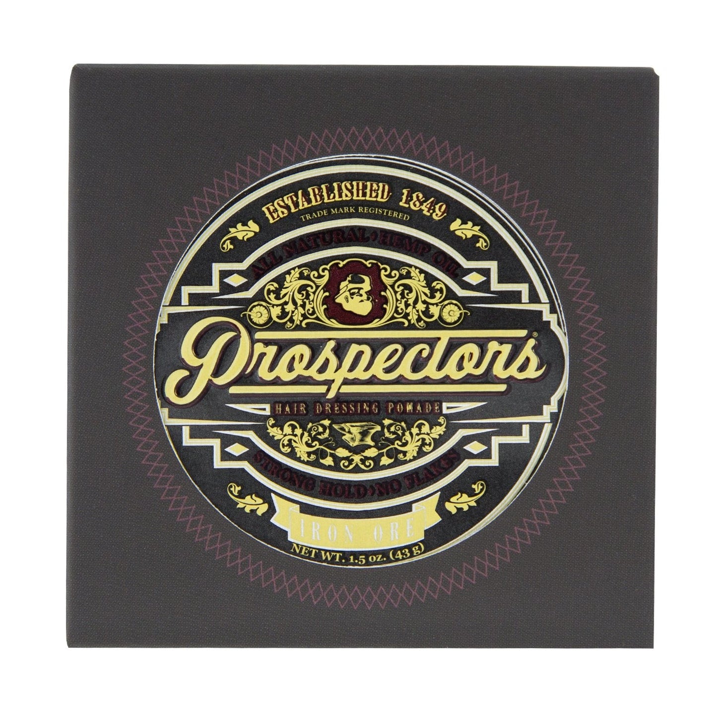 Prospectors Iron Ore Strong Hold Pomade 1.5 oz Beauty & Personal Care PROSPECTORS