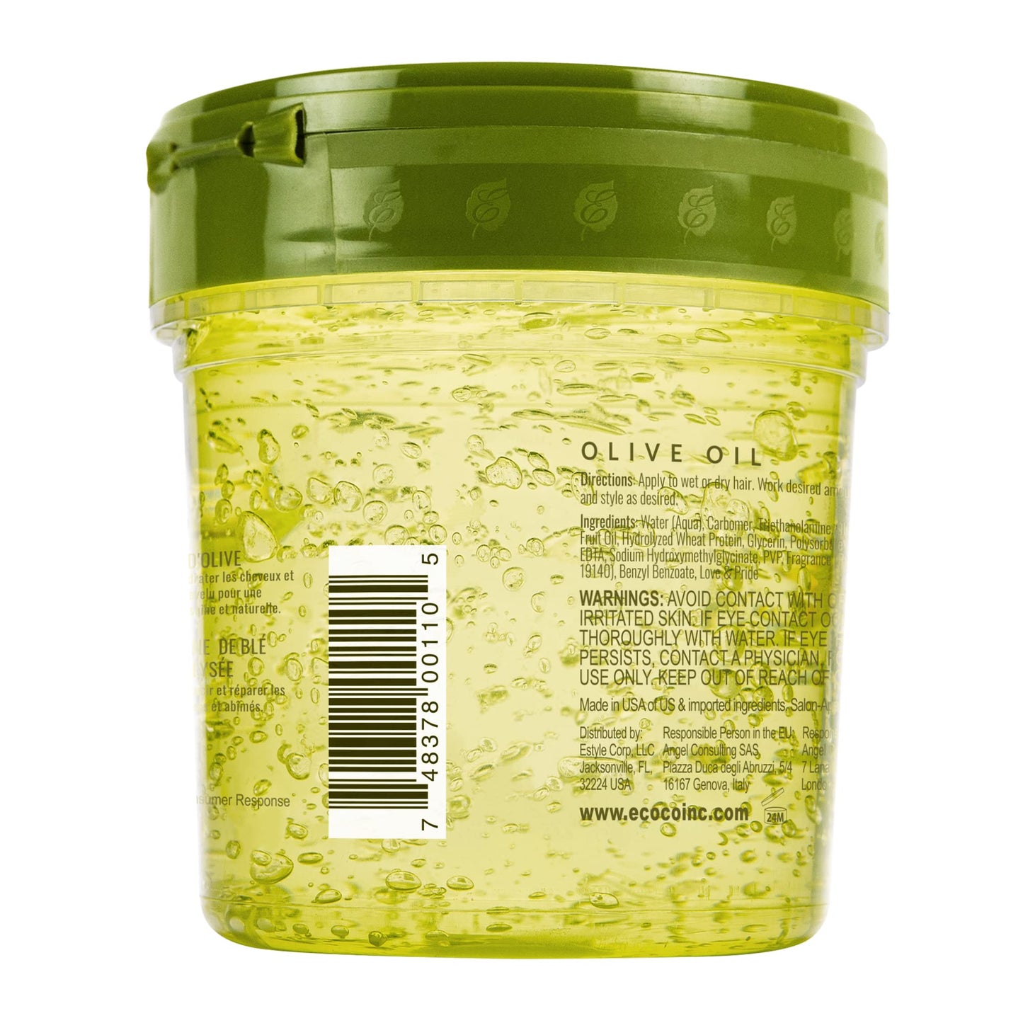 Eco Style Olive Oil Professional Styling Hair Gel, 16 oz (Pack of 3) Beauty & Personal Care Eco Style