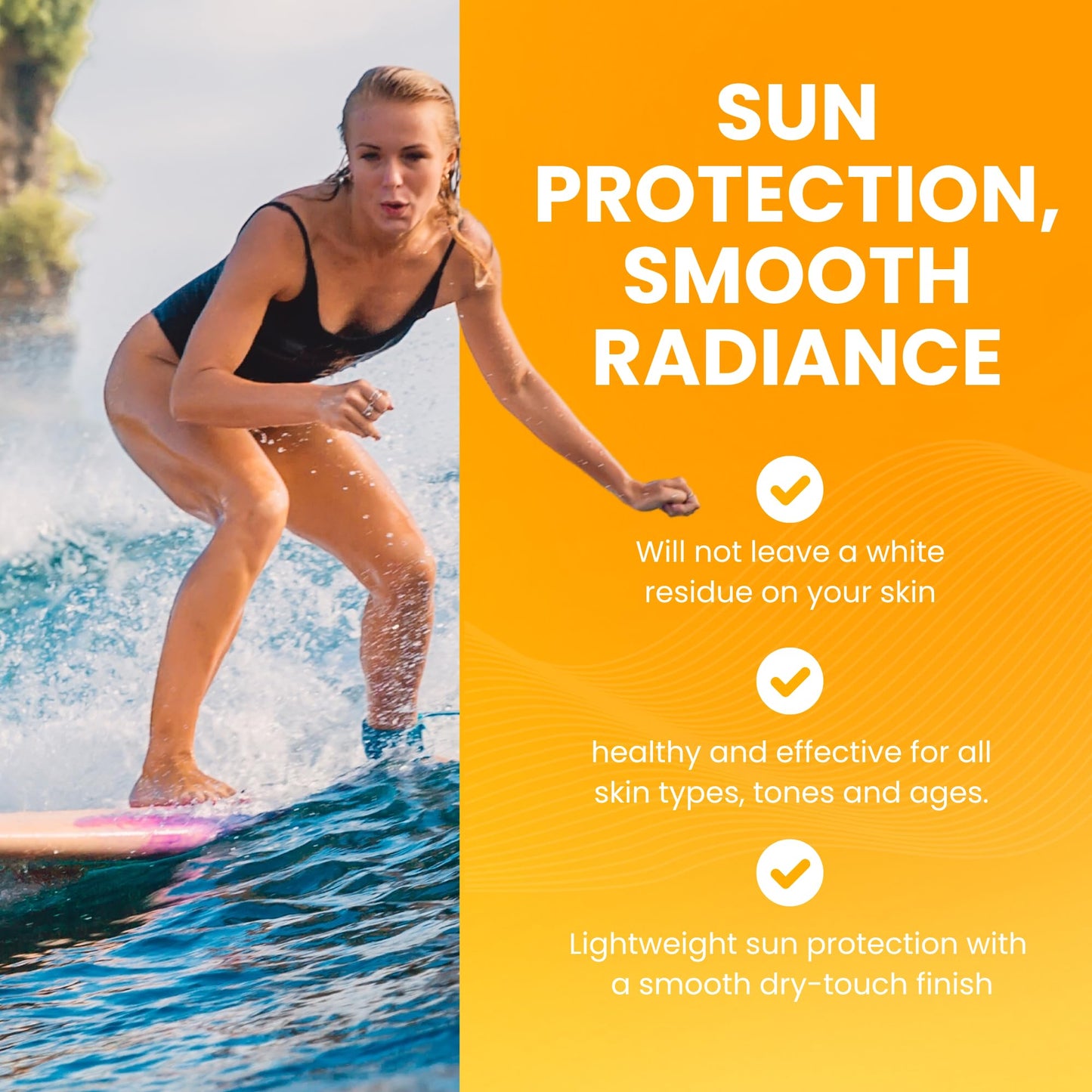 JACKET Sport Sunscreen SPF 50+ – Broad Spectrum Face & Body Lotion, Non-Greasy, Water & Sweat Resistant, Vitamin-Enriched, 4 fl oz Beauty & Personal Care JACKET