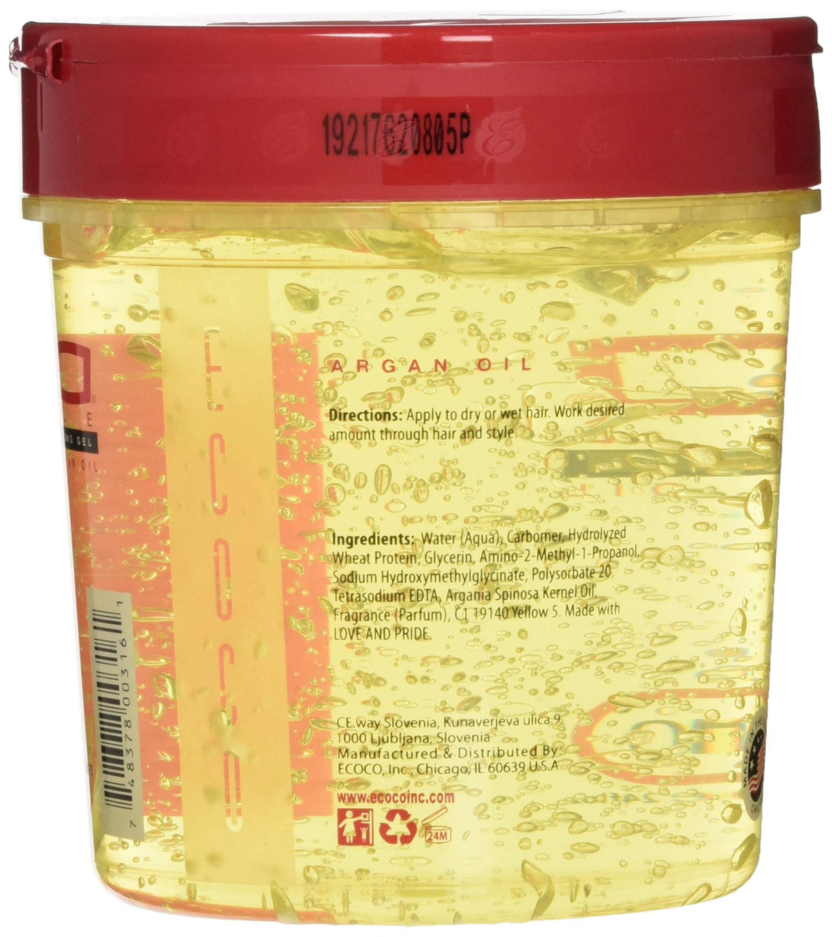 Eco Style Styling Gel, Argan Oil, 24 Ounce Beauty & Personal Care Eco Style