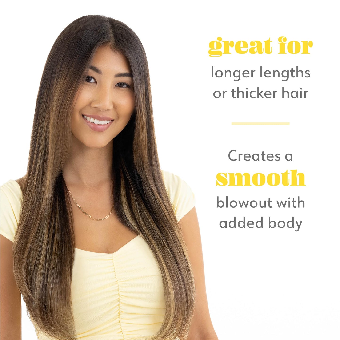 Drybar The Smooth Shot Paddle Brush Blow-Dryer | Smooths Hair for Easy Blowout, Reduces Frizz, Added Body, Quick & Easy One Step Styling for Long or Beauty & Personal Care Drybar