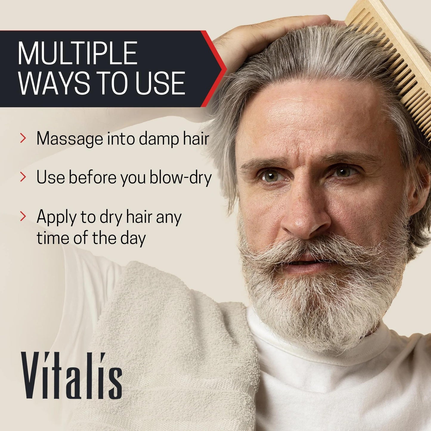 Vitalis Hair Tonic Liquid 7 oz (Pack of 10) Beauty & Personal Care Vitalis