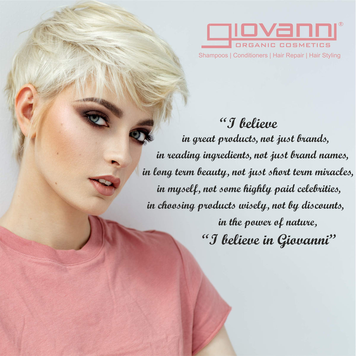 GIOVANNI 2chic Ultra-Sleek Shampoo, Anti-Frizz Formula, 8.5 Fl Oz