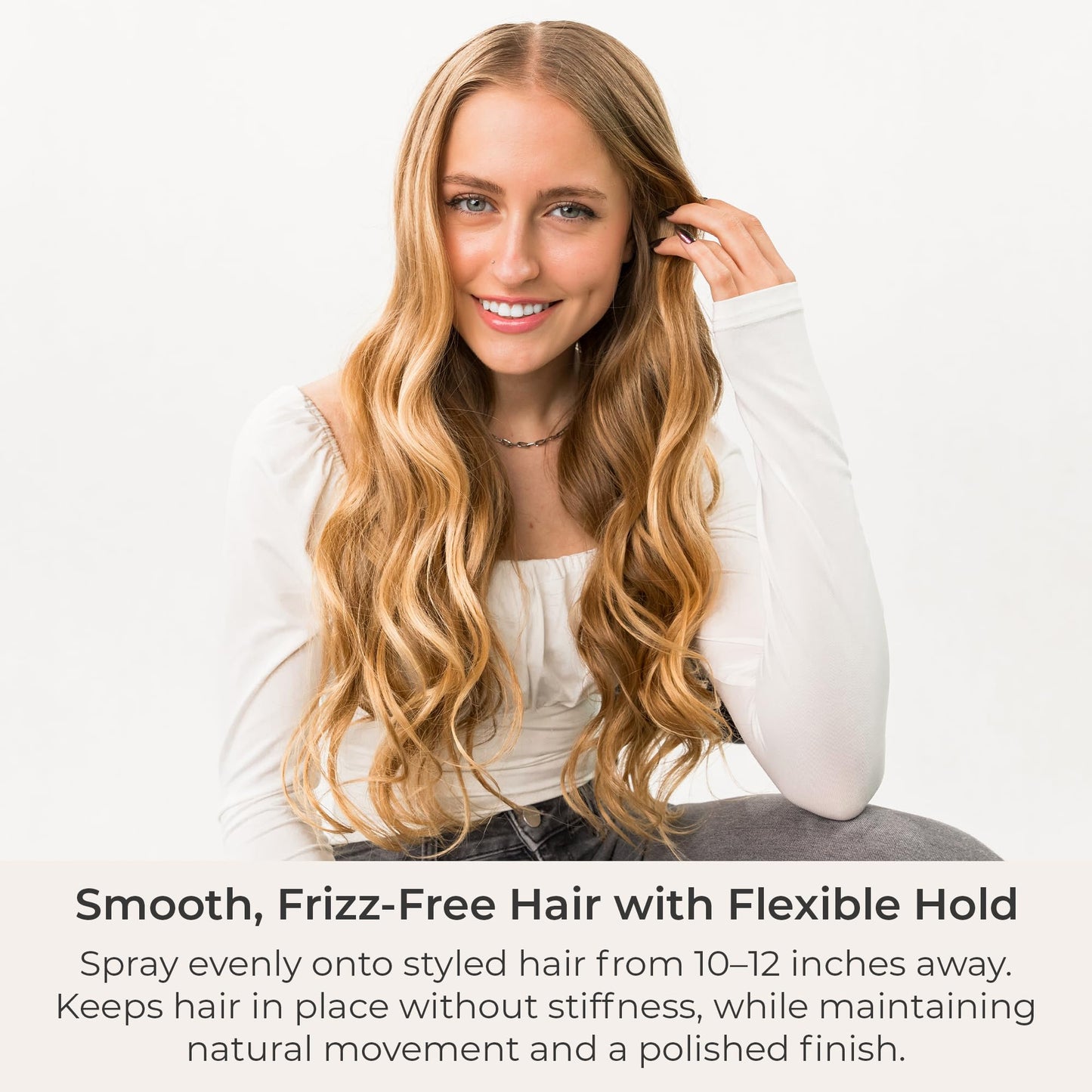 CIBU Anti-Frizz Smoothing Spray | Rice Protein and Keratin Treatment | No Heat Damage Silky Hair Product | 8oz Beauty & Personal Care CIBU