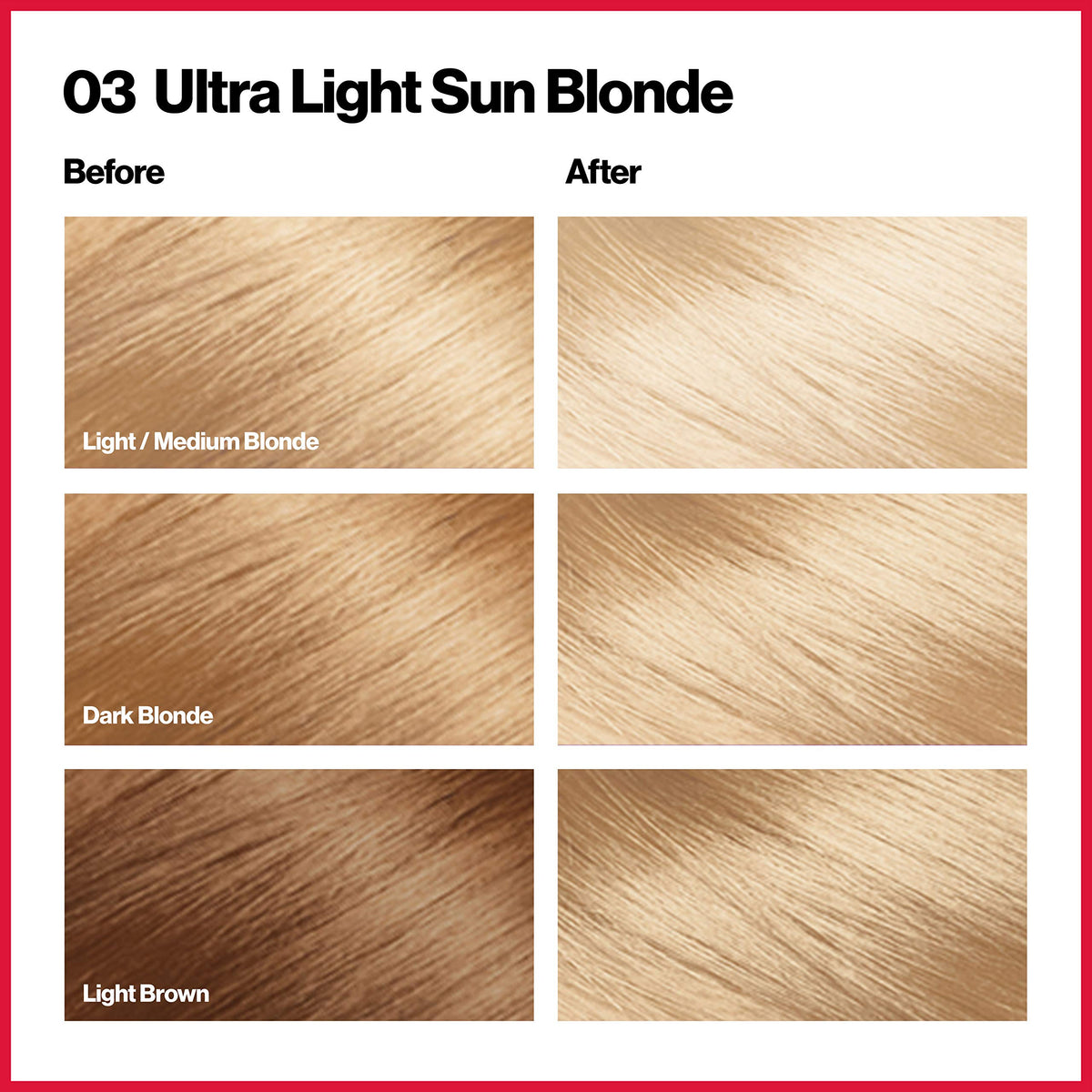 Revlon Permanent Hair Color, Permanent Hair Dye, Colorsilk with 100% Gray Coverage, Ammonia-Free, Keratin and Amino Acids, 03 Ultra Light Sun Blonde Beauty & Personal Care REVLON